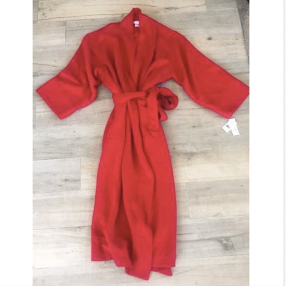 Natori Other - Natori Womens Quilted Wrap Front Belted Long Robe